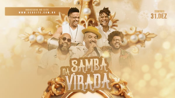 DLM 30 SAMBA DE ANO NOVO BANNER