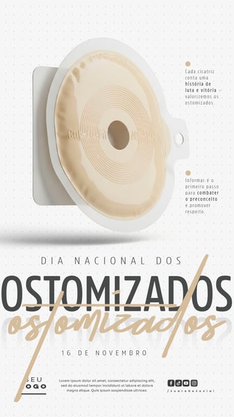 DIA NACIONAL DOS OSTOMIZADOS 16 DE NOVEMBRO STORY SOCIAL MEDIA PSD EDITÁVEL (4)