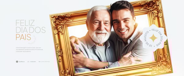 DIA DOS PAIS 10 DE AGOSTO SOCIAL MEDIA PSD EDITÁVEL