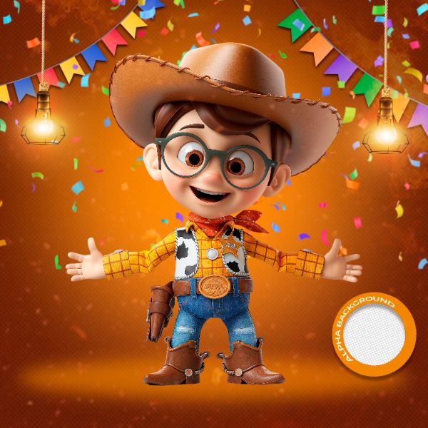 MASCOTES DE FESTA JUNINA MODELO 130