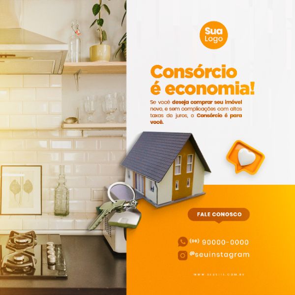 CONSÓRCIO ADESÃO DE PLANO SOCIAL MEDIA POST