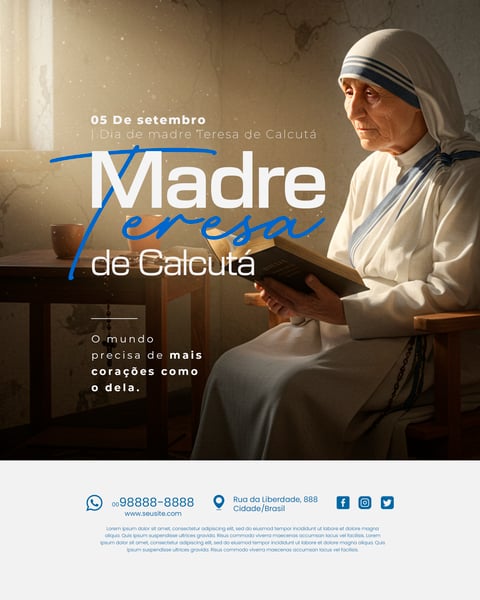 DIA DA MADRE TERESA DE CALCUTÁ