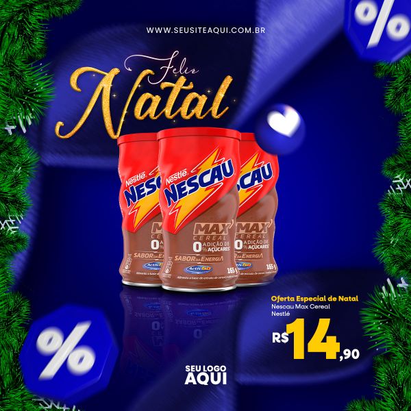 POST FEED | FELIZ NATAL | MERRY CHRISTMAS | PSD EDITÁVEL