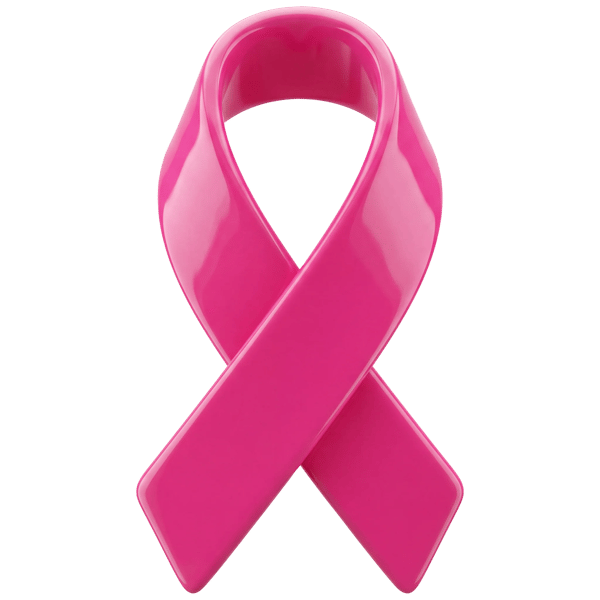 PINK AWARENESS RIBBON COM SMOOTH GLOSSY TEXTURE