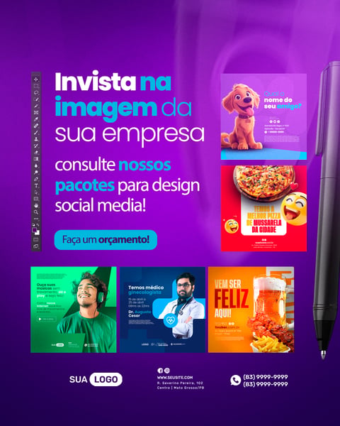 ODW INVISTA NA IMAGEM DA SUA EMPRESA, DESIGNER GRAFICO