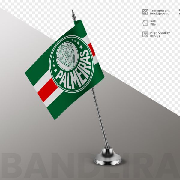 ELEMENTO PARA COMPOSIÇÃO BANDEIRA PALMEIRAS