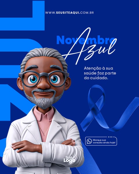 FEED VERTICAL NOVEMBRO AZUL SOCIAL MEDIA 08