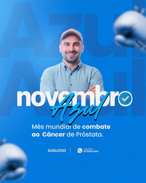 NOVEMBRO AZUL MÊS CONSCIENTIZAÇÃO CONTRA O CÂNCER DE PRÓSTATA COPIA