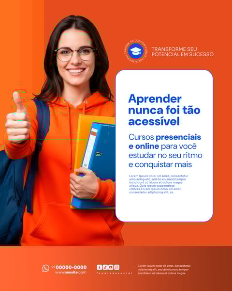 CURSO PROFISSIONALIZANTE SOCIAL MEDIA PSD EDITÁVEL 5