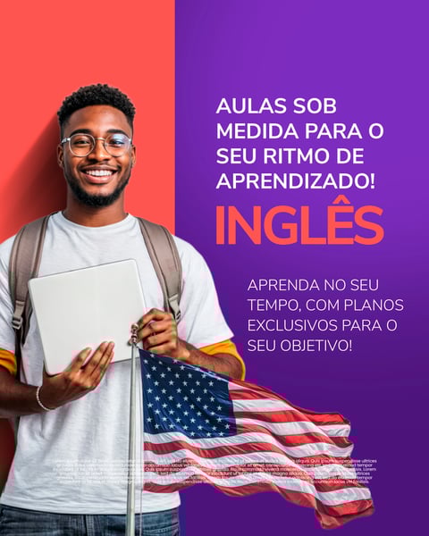 ESCOLA DE INGLÊS - AULAS SOB MEDIDA