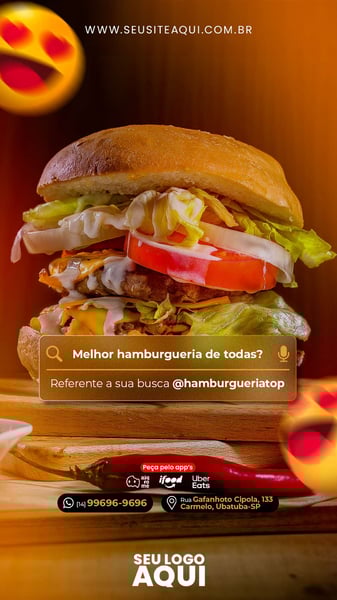 POST STORY - HAMBURGUERIA