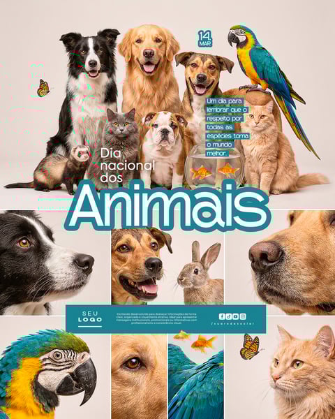 DIA NACIONAL DOS ANIMAIS