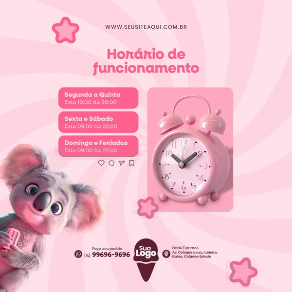 FEED QUADRADO SORVETERIA SOCIAL MEDIA