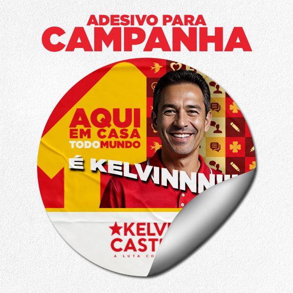 ADESIVO CAMPANHA POLITICA CAMPANHA ELEITORAL
