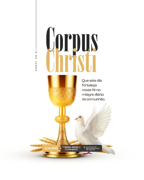 SOCIAL MEDIA DIA DE CORPUS CHRISTI 19 DE JUNHO