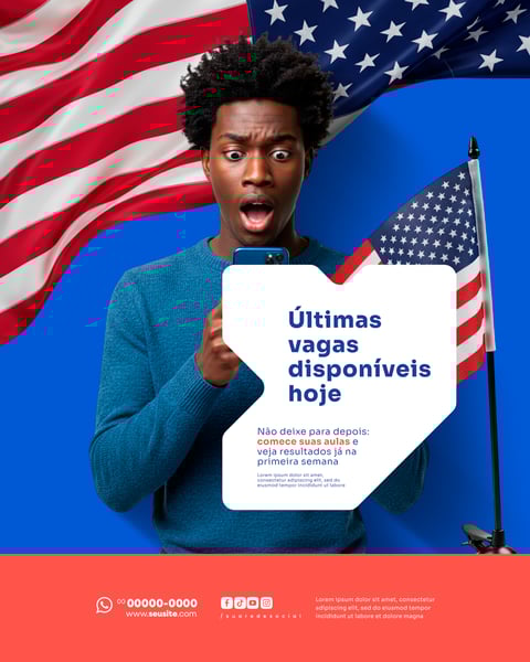 ESCOLA DE INGLÊS SOCIAL MEDIA PSD EDITÁVEL 6