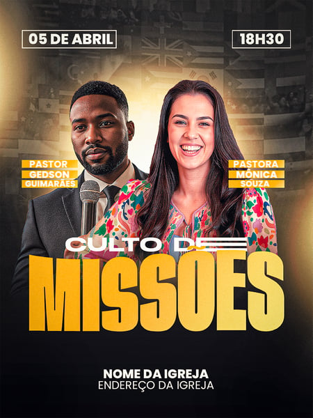 22 FLYER CULTO DE MISSÕES