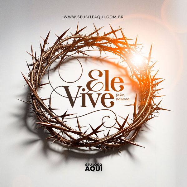PÁSCOA | JESUS | PSD EDITÁVEL
