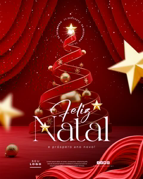 FELIZ NATAL 25 DE DEZEMBRO SOCIAL MEDIA PSD EDITÁVEL (2)
