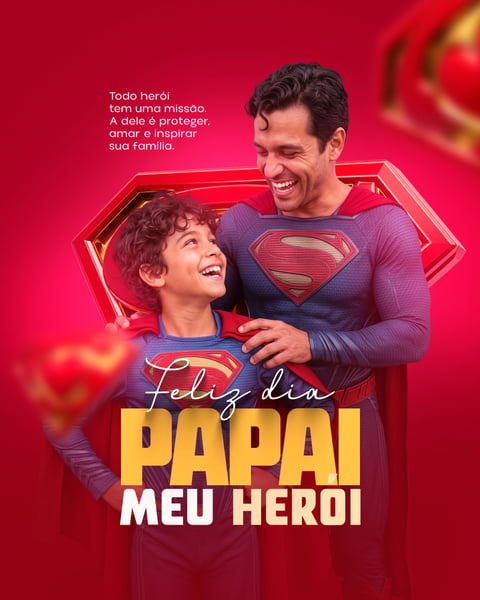 Post Dia dos Pais Social Media PSD Editável 8