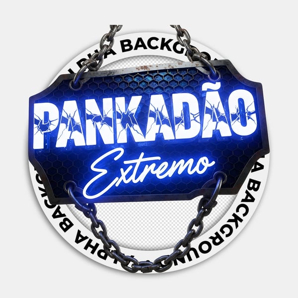 SELO 3D PANDÃO EXTREMO PARA FLYERS DE EVENTOS SHOWS 01