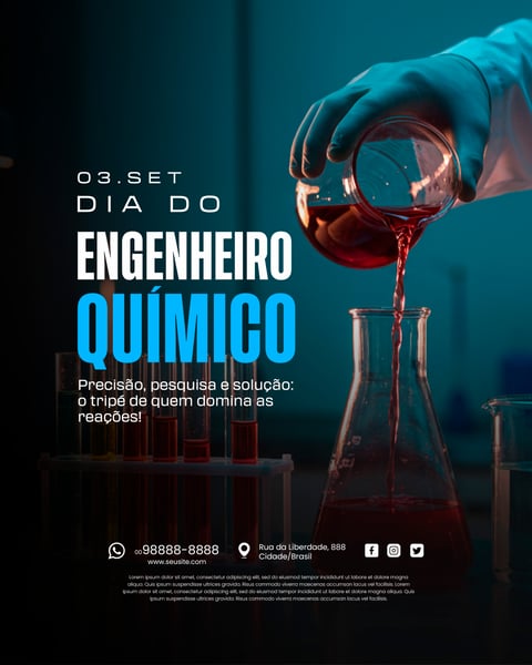 3 DE SETEMBRO DIA DO ENGENHEIRO QUÍMICO 8