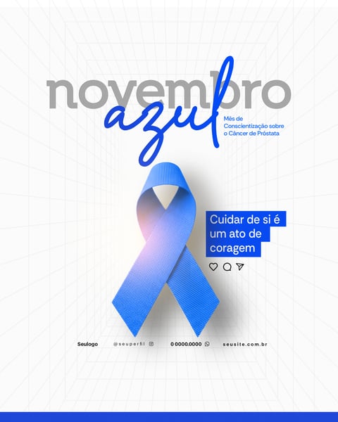 NOVEMBRO AZUL SOCIAL MEDIA PSD 4