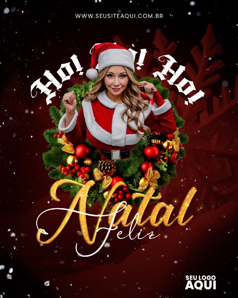 POST FEED | FELIZ NATAL | MERRY CHRISTMAS | PSD EDITÁVEL