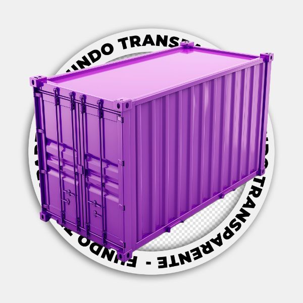 CONTAINER ROXO | IMAGEM SEM FUNDO