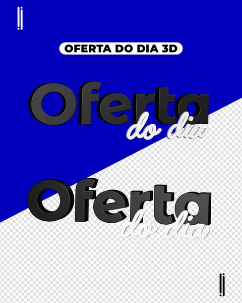SELO | OFERTA DO DIA | ELEMENTO 3D