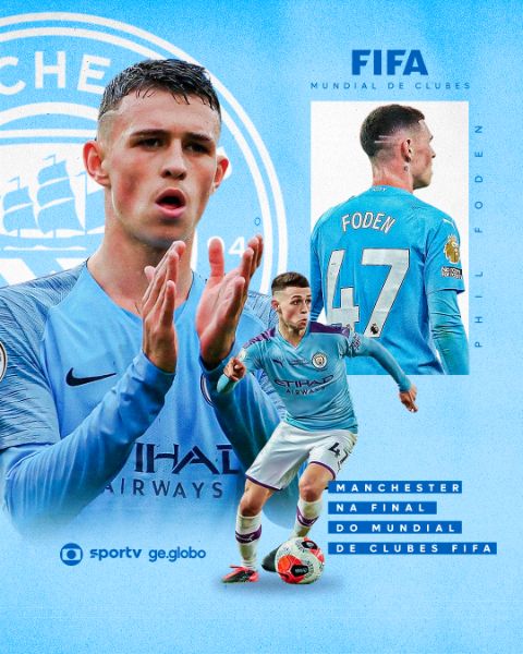 PHIL FODEN MANCHESTER CITY MUNDIAL DE CLUBES FIFA PSD