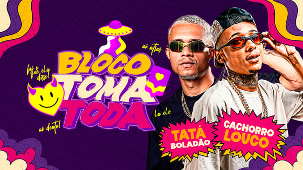 FLYER THUMB CAPA CD BANNER YOUTUBE CARNAVAL BLOCO PSD EDITÁVEL
