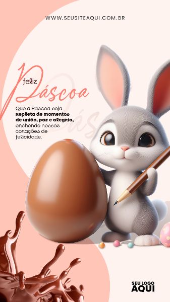 STORY - FELIZ PÁSCOA | PSD EDITÁVEL