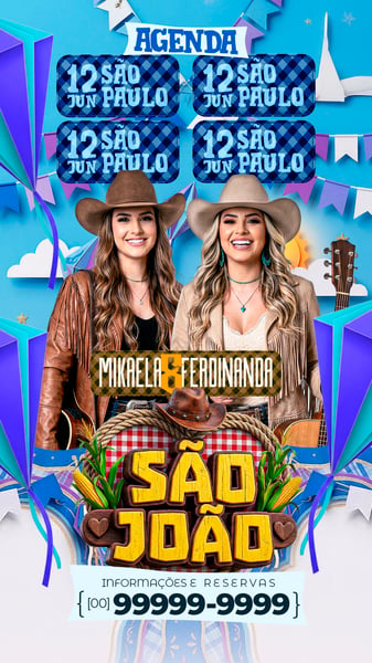 STORY FLYER EVENTOS SHOWS ARTISTAS SOCIAL MEDIA PSD EDITÁVEL 11