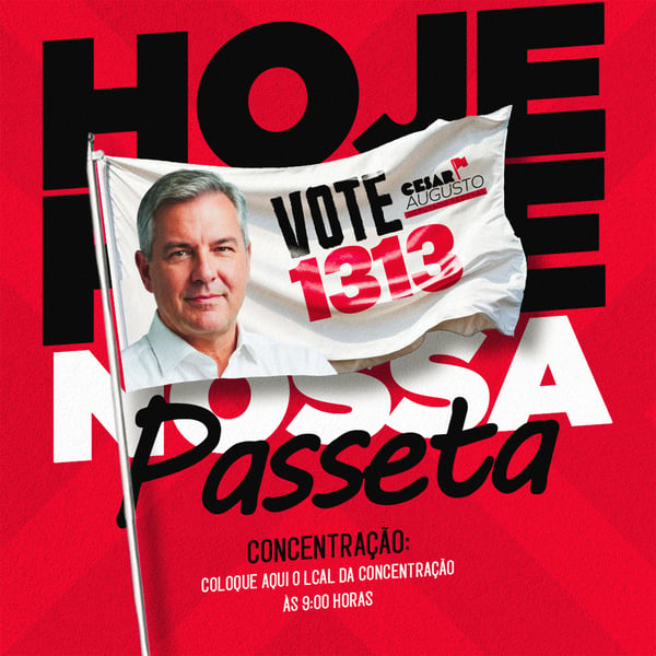 CAMPANHA POLÍTICA DEPUTADO FEDERAL FEED1 3