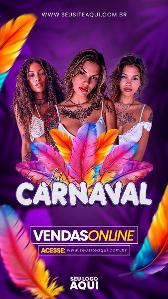 STORY - CARNAVAL | CARNIVAL | FESTA | PSD EDITÁVEL
