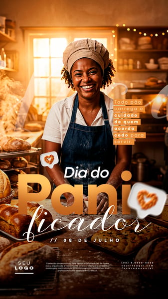 DIA DO PANIFICADOR 08 DE JULHO STORY SOCIAL MEDIA PSD EDITÁVEL 3