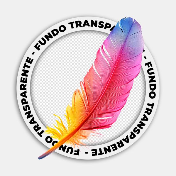 PENA COLORIDA | CARNAVAL | IMAGEM SEM FUNDO | PSD EDITÁVEL