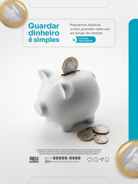SOCIAL MEDIA ECONOMIA NO DIA A DIA PSD EDITÁVEL 07