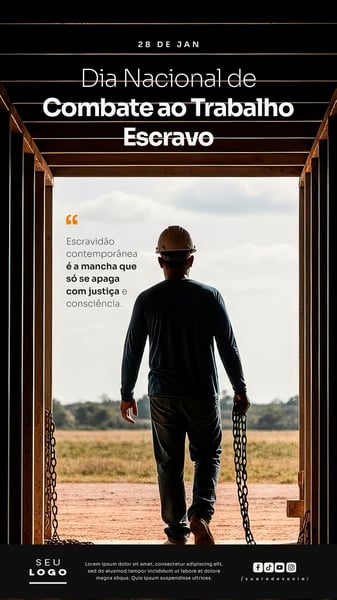 DIA NACIONAL DE COMBATE AO TRABALHO ESCRAVO