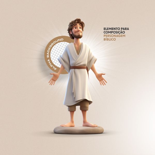 K31 - PERSONAGEM BÍBLICO PARA COMPOSIÇÃO - OLHANDO PARA O CÉU.ZIP