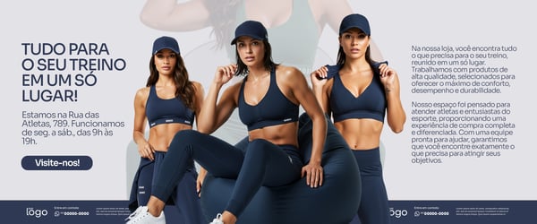 LOJA DE ROUPA FITNESS