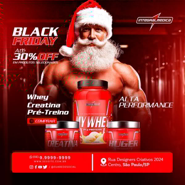 EDX SOCIAL MEDIA NATAL FEED BLACK FRIDAY INTEGRAK MÉDICA ATÉ 30 OFF