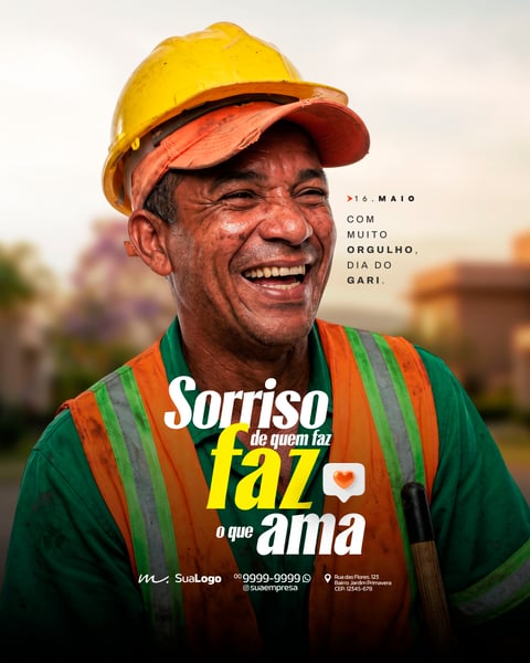 DIA DO GARI 16 DE MAIO SOCIAL MEDIA PSD EDITÁVEL 8