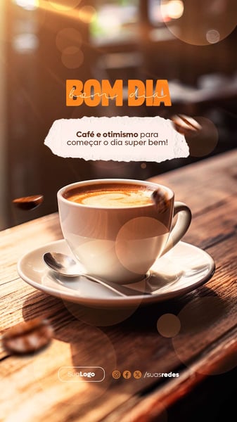 BOM DIA SOCIAL MEDIA POST PSD EDITÁVEL STORY.PSD