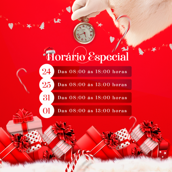 HORÁRIO ESPECIAL DE NATAL EXPEDIENTE COMERCIAL POST FEED SOCIAL MEDIA NATAL FELIZ NATAL
