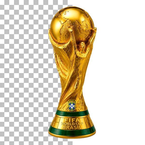 TAÇA DA COPA DO MUNDO BRASIL PSD EDITÁVEL