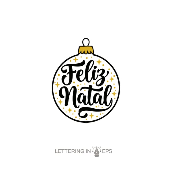 LETTERING FELIZ NATAL 6
