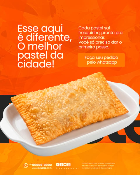 PASTELARIA SOCIAL MEDIA PSD EDITÁVEL 3