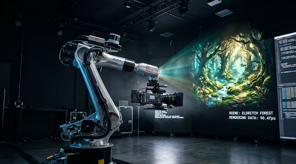 BRAÇO ROBÓTICO PRODUÇÃO VIRTUAL IA 01 2